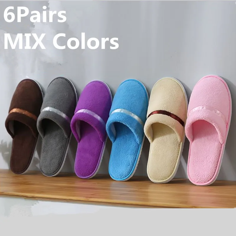 Men Women Hotel Disposable Slippers Hospitality Travel Comfortable High-quality Slides Sandals