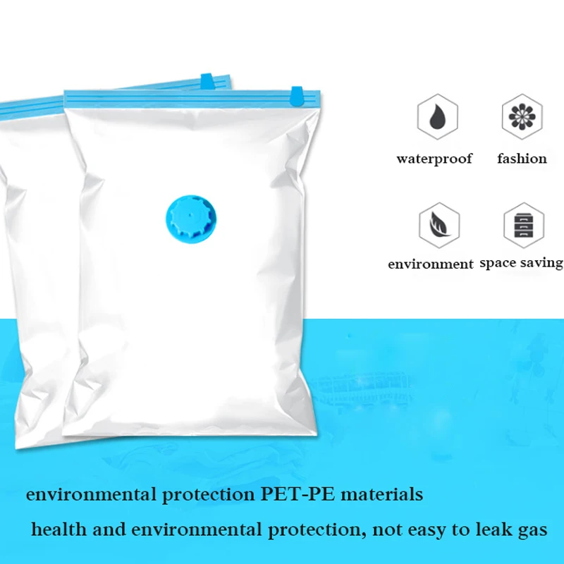 Многоразовые домашние вакуумные пакеты BUBM для хранения одежды сумка Органайзер