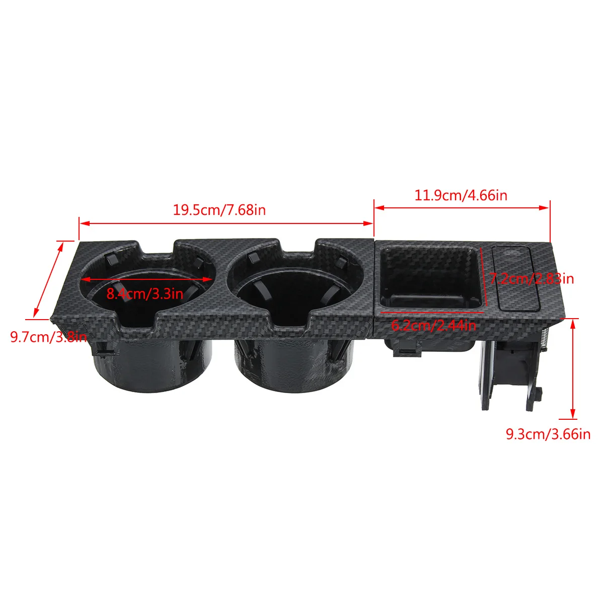 

Car Center Console Water Cup Holder Beverage Bottle Holder Coin Tray 51168217953 For Bmw 3 Series E46 323i 318I 320I 1998-2006