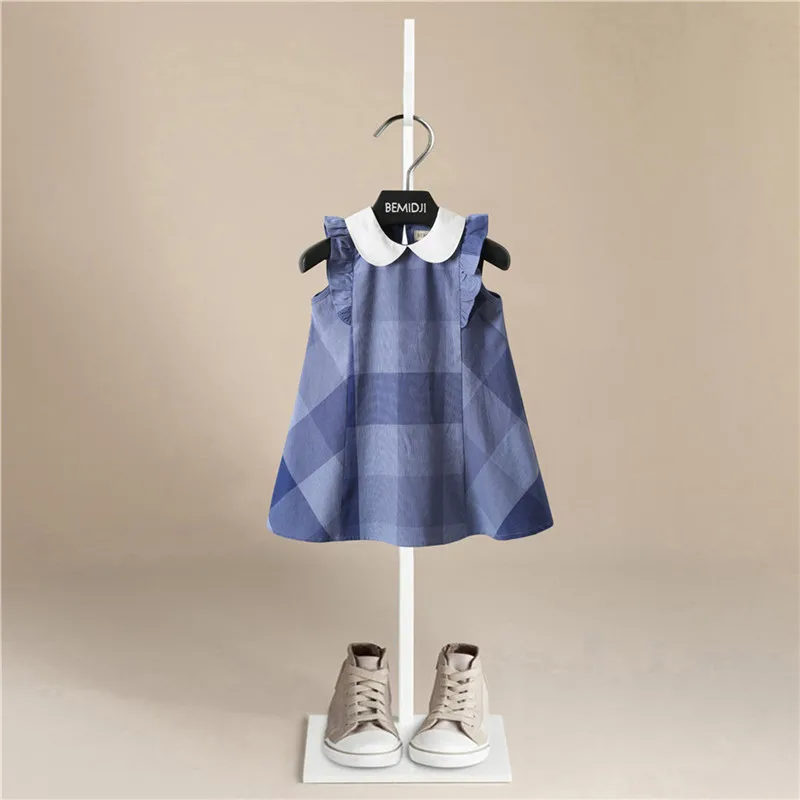 

Baby Girls Clothes Summer Dress sleeveless Newborn Infant Dresses Cotton Minnie Dress lattice Toddler Dresses for Baby Girls