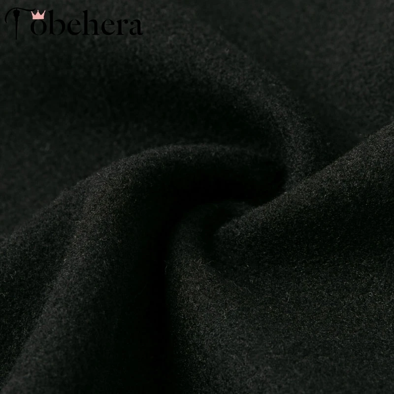 Glamaker/Тренч из искусственной кожи с жемчужным карманом и поясом; черные шерстяные пальто в стиле пэчворк; женские элегантные блейзеры; сезон осень-зима; Тренч для офиса и клуба