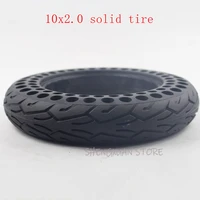 high qualty10 inch porous electric skateboard bicyclee bike tire 10x2 0 air free honeycomb shock absorber solid tire proof tyre