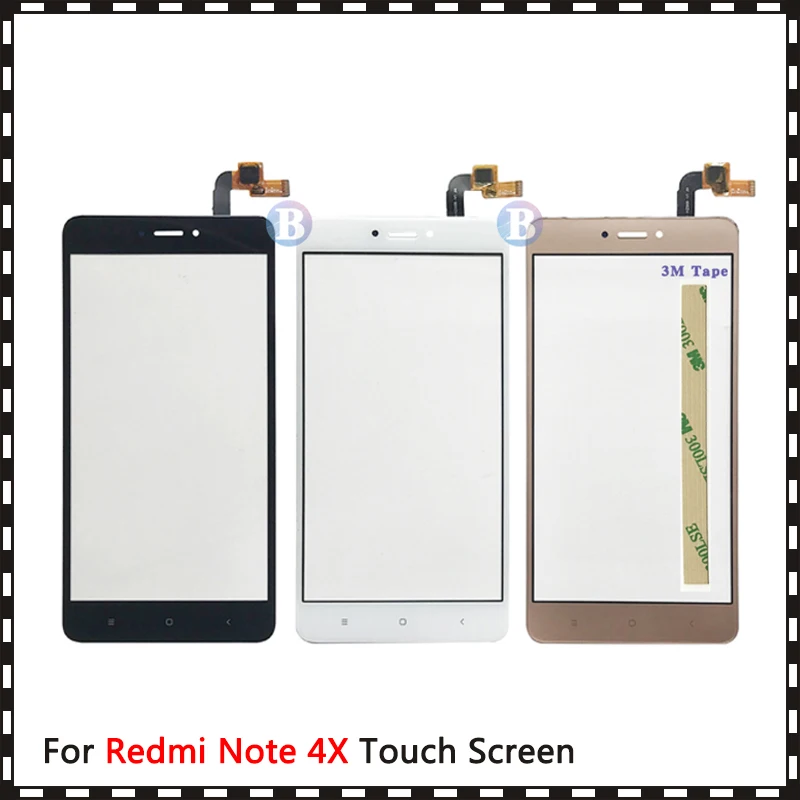 Высококачественный сенсорный экран для Xiaomi Redmi Note 1 2 3 4 4X дигитайзер сенсор