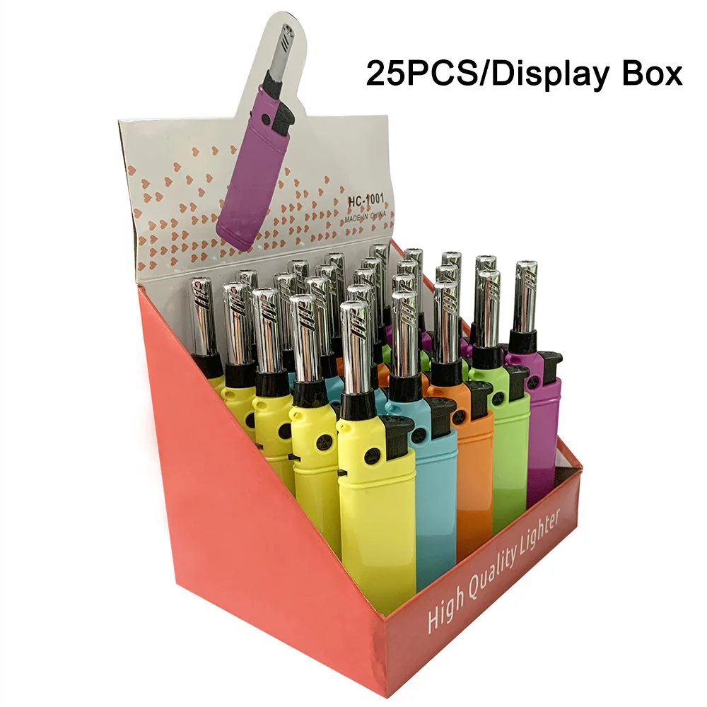 Мини-зажигалка кухонная свеча барбекю многоразовые пластиковые бутановые