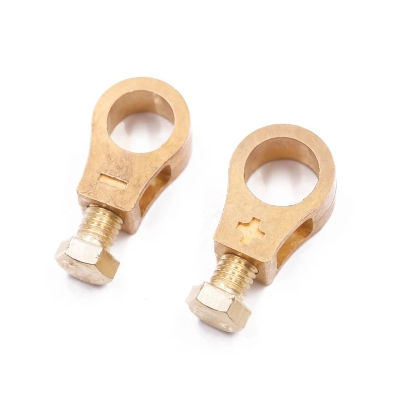 Медная клемма автомобильного аккумулятора зажим для кабеля верхняя быстрая