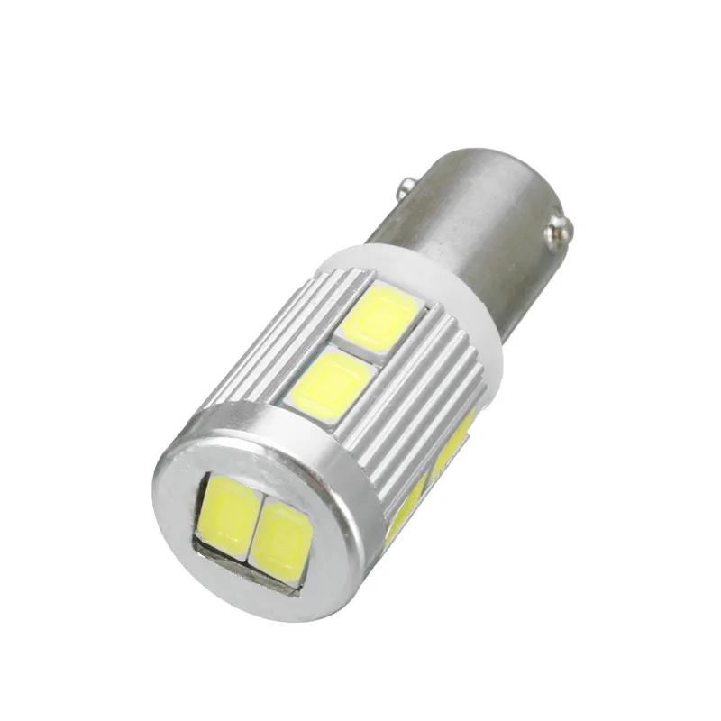 Светодиодные лампы для автомобильных фар 2 шт. BAX9S H6W 10SMD индикатор Sidelight BMW 3 серии