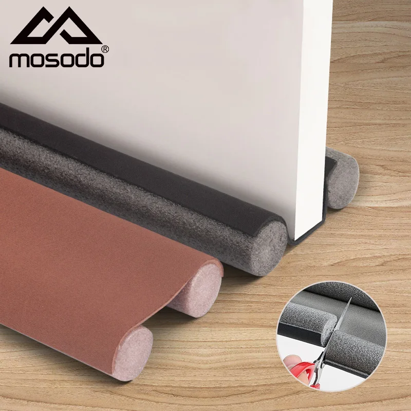 door seal soundproofing door bottom weatherstrip windproof door house foam insulation keep warm bedroom accessories free global shipping