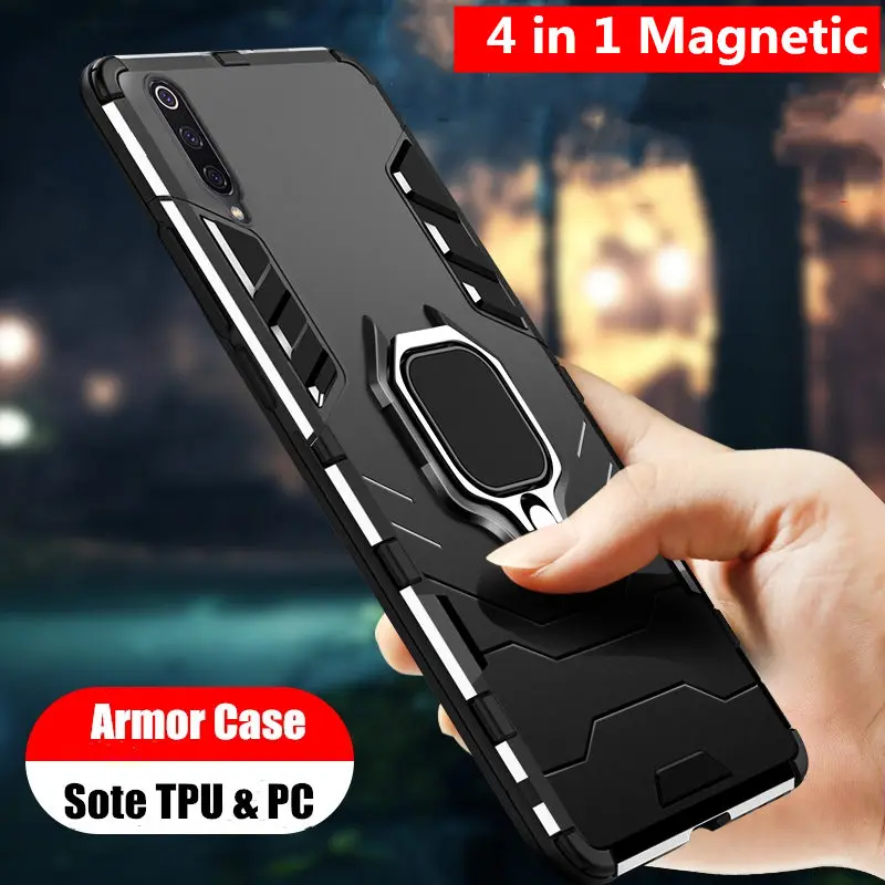 

4 in 1 Shockproof Case For Samsung Galaxy A50 A30 A20 A10 A70 A40 A80 A90 A51 A71 A50s A30s Note 9 10 Plus S10 S9 S8 Phone Cover