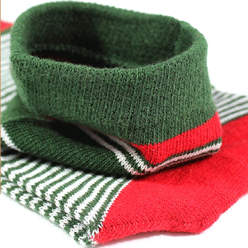 5 Pairs Men Quality Cotton Socks with Toes Bright Colors Striped Five Finger Crew Socks Young Man Boys Autumn Winter Warm Socks