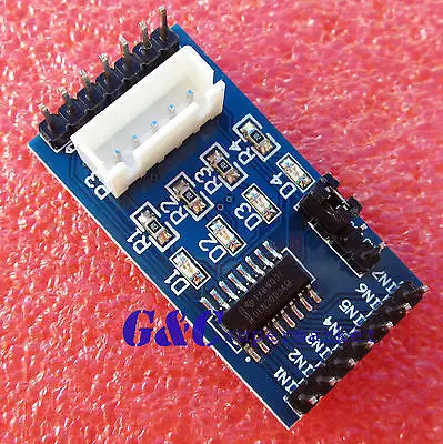 Плата шагового двигателя ULN2003 модуль для электроники сделай сам 5 В 4 фазы линий