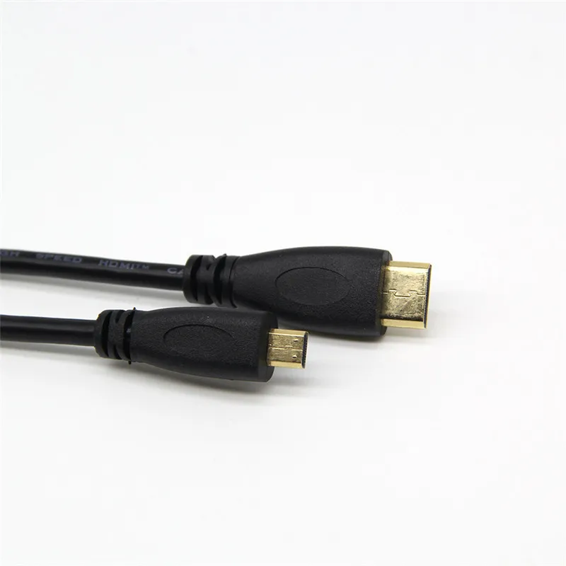 Переходник Mini папа-папа Micro HDMI папа видеокабель типа C-D высококачественный