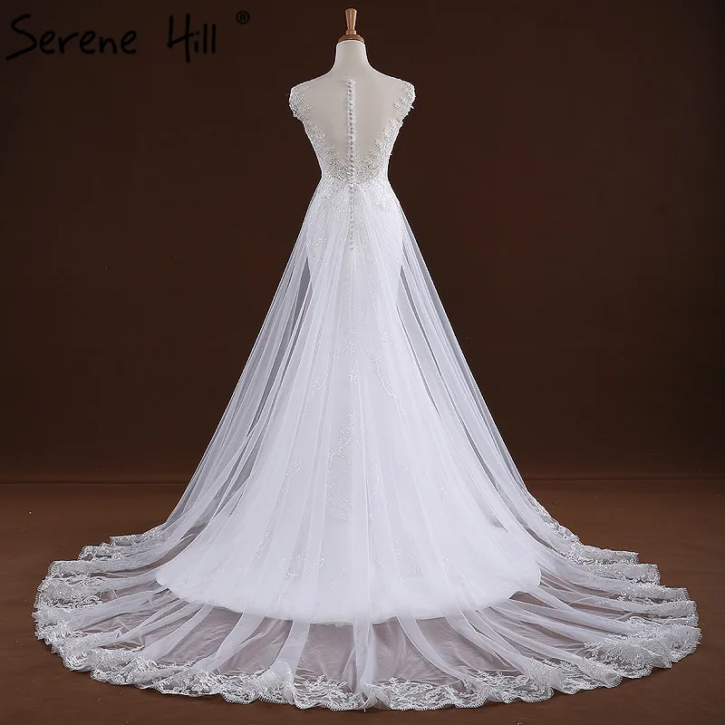 Белое Кружевное фатиновое сексуальное свадебное платье с блестками и