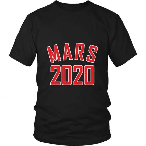 

Mars 2020 Retro Space Explore T-shirt S-4xl US Cotton Unique 2020