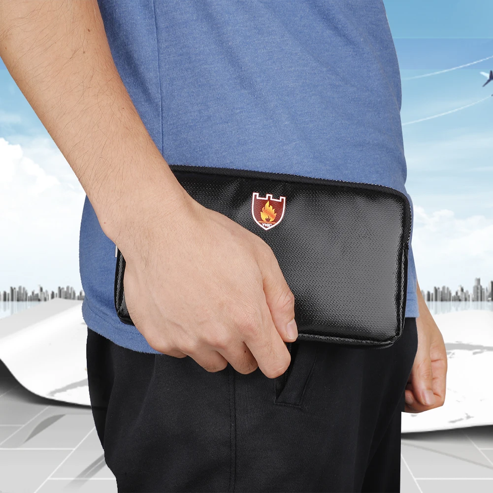 Портативная огнеупорная и водонепроницаемая папка конверт для документов сумка