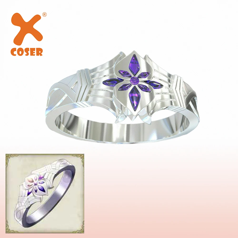 XCOSER Delicate cosplay Ring threehouse главный герой кольцо косплей обручальное реквизит для