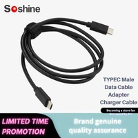 soshine typec male data cable adapter charger cable for huawei p9 samsung xiaomi apple notebook interface mobile phone tablet