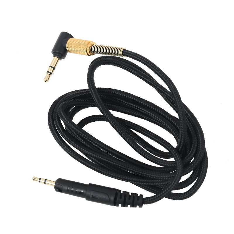 

Замена-аудио кабель для наушников-Sennheiser HD518 HD558 HD598 M40X M50X наушники шнур гарнитуры провод разъема-аудио пульт дистанционного управления L41E