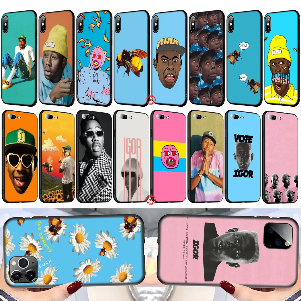 Мягкий силиконовый чехол Y79 с изображением Тайлера из The Creator IGOR для iPhone 11 Pro XS Max XR X