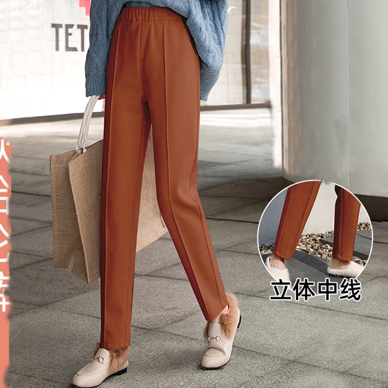 Женские свободные брюки-шаровары LIBERJOG повседневные широкие брюки из денима со