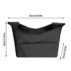 Складная сумка для хранения для кемпинга на открытом воздухе, пляжа, барбекю, пикника, под стол, стул, Большая вместительная сумка из ткани Оксфорд для хранения