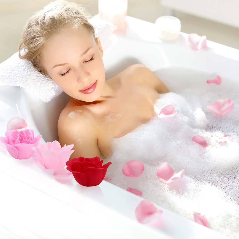 

Floral Scented Soap Gift Box Rose Simulation Roses Best Gifts Pink For Her Women Girls Mom Lover Birthday Valentine Holiday