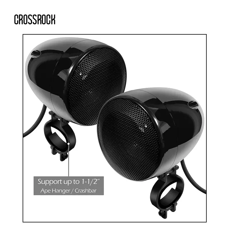 4-канальные Bluetooth водонепроницаемые ATV UTV RZR Стереодинамики с мотором аудио FM USB SD