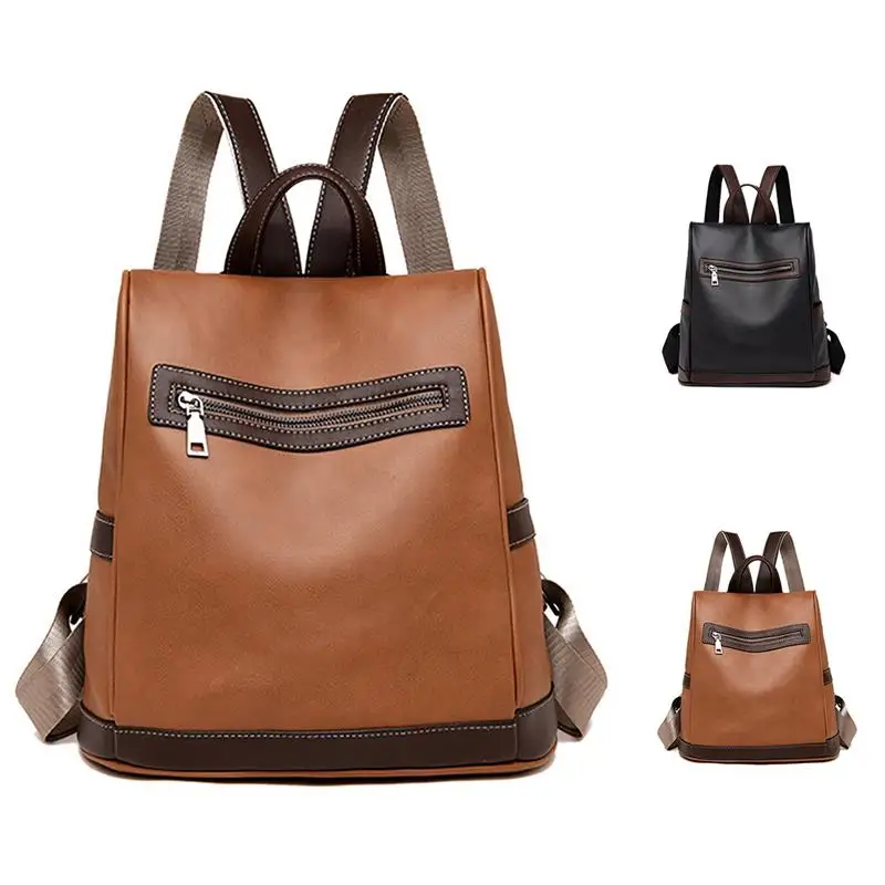 Новый Ретро женский рюкзак модная большая вместительность Противоугонная