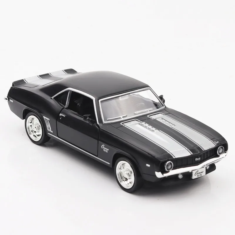1:36 классический американский автомобиль Chevrolet Kemero коллекция SS 1969 Высококачественная модель автомобиля из эмуляционного сплава