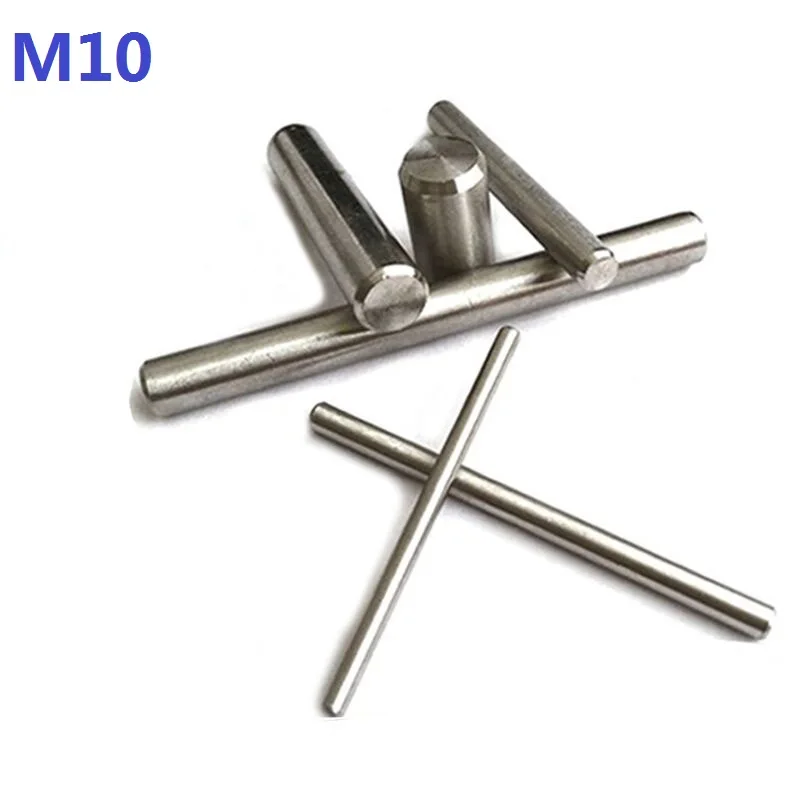 M10X16/20/25/30/35/40/45/50/60 мм GB119 SUS304|stainless steel dowel pin|dowel pinsteel pins |
