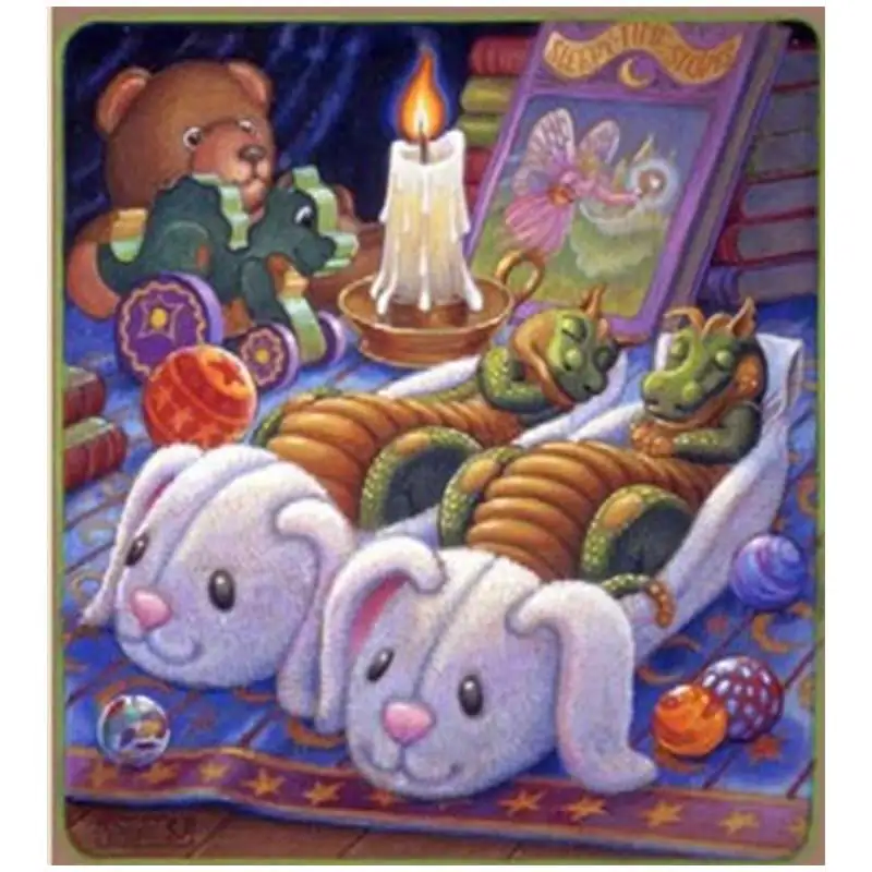 

Sleep time patterns Counted Cross Stitch 11CT 14CT 18CT 28CT DIY Cross Stitch Kits Embroidery Needlework Sets