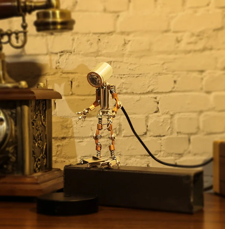 Железный металлический 3d-конструктор лампа Адама для самостоятельной сборки