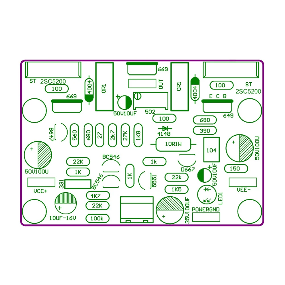 Наборы для творчества/готовая плата одна пара двухканальный усилитель мощности