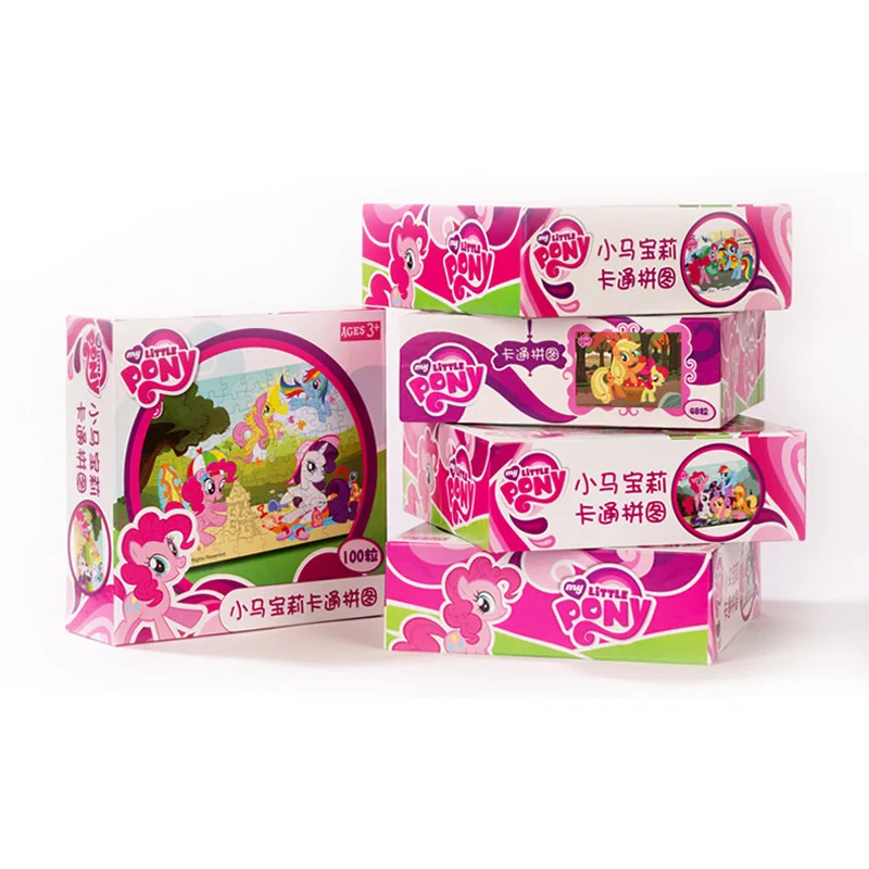 

Детский деревянный пазл-игрушка «Пони», 48-100 шт.