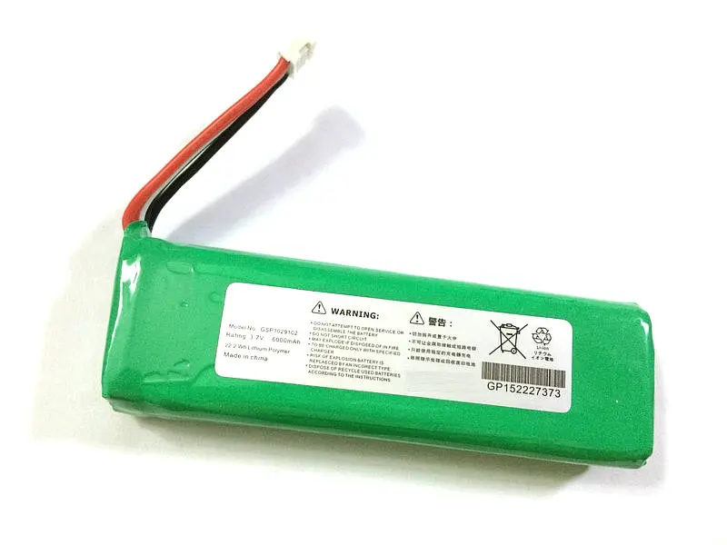 Stonering Battery  6000mAh GSP1029102 Batteries for JBL Charge 2 Plus JBL Charge 2+ Speaker