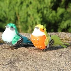 1 шт. мини декоративные милые игрушки Искусственный пенный пух мини птицы ремесло птицы