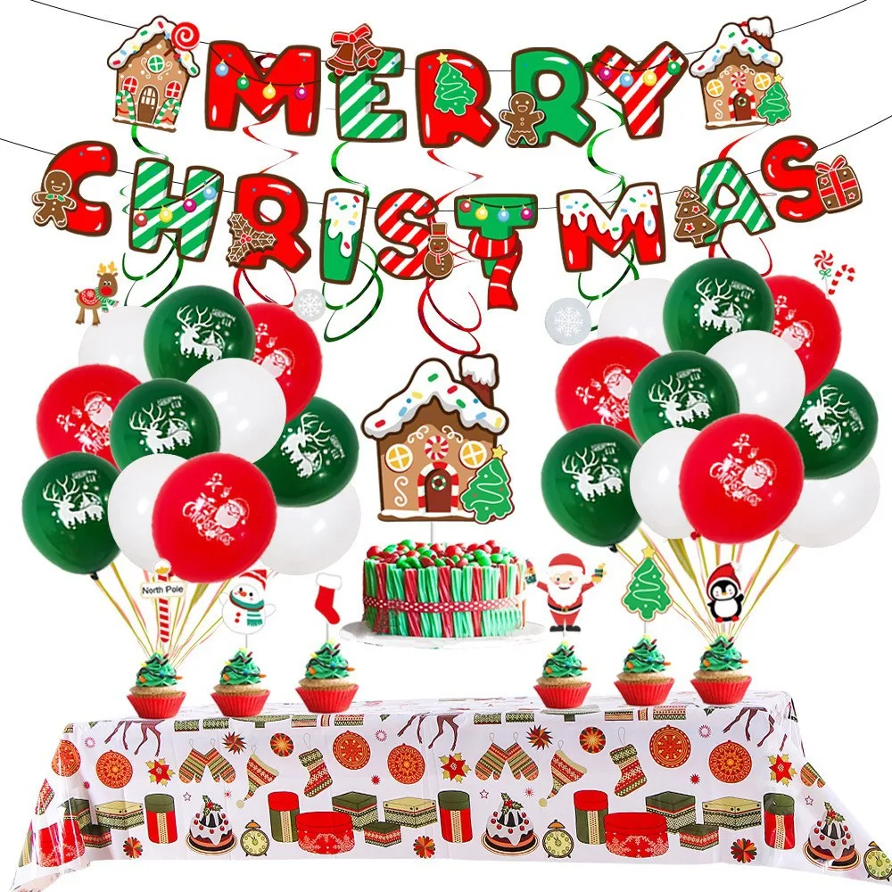 

Набор рождественских латексных воздушных шаров, золотистые зеленые шары с конфетти, воздушные шары для рождественской елки, украшения для ...