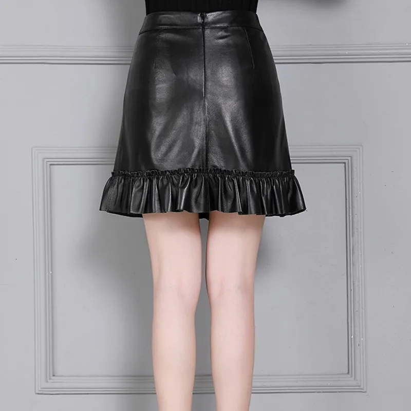 Качественные элегантные женские роскошные однобортные плиссированные юбки из