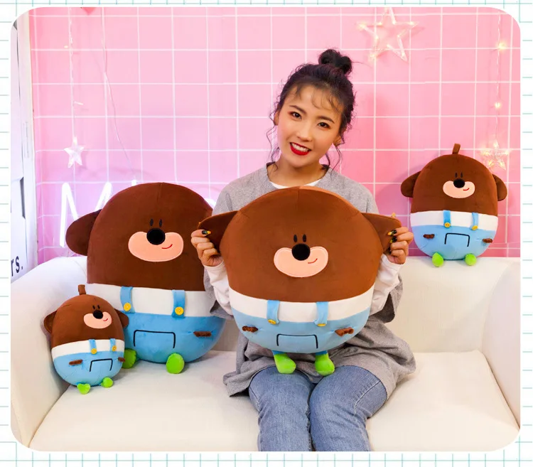 Эй Duggee плюшевые игрушки мягкие милые мягкие куклы для детей на день рождения Рождественский подарок 25 см/35 см