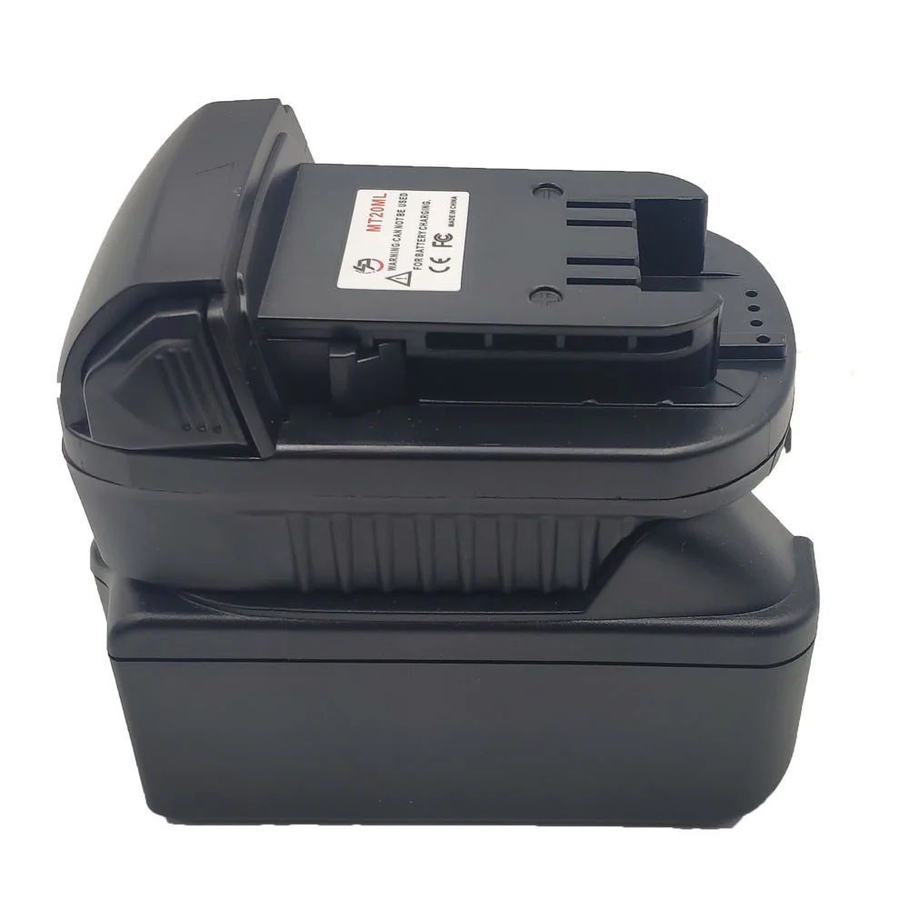 Адаптер для преобразователя литий ионных аккумуляторов MT20ML Makita 18 в/20 в BL1830 BL1860