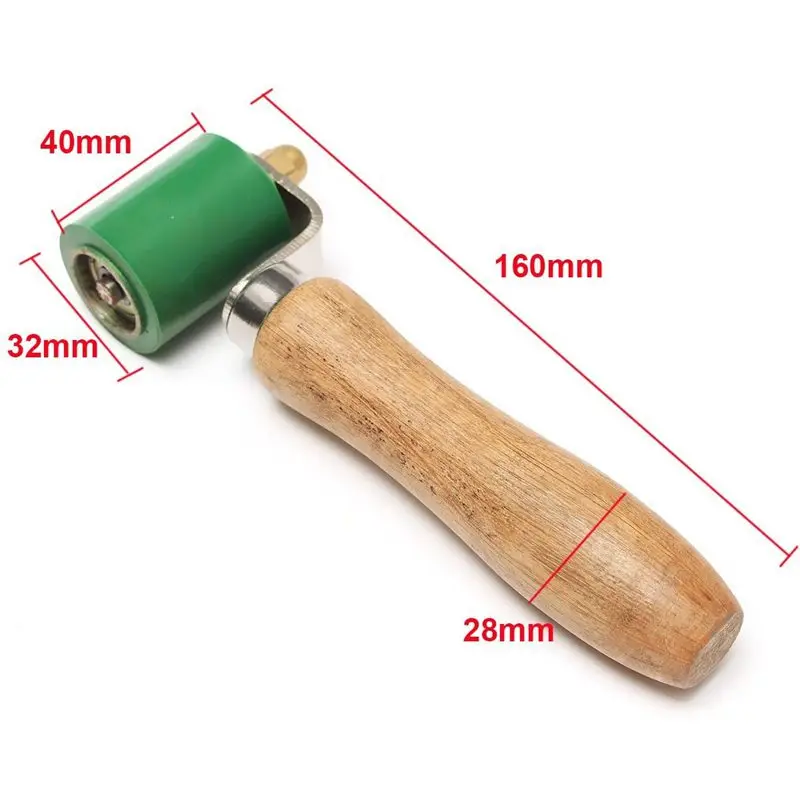 40mm Silicone Seam Hand Pressure Roller Flat For Hot Air Heating Welding Toolng Tool |