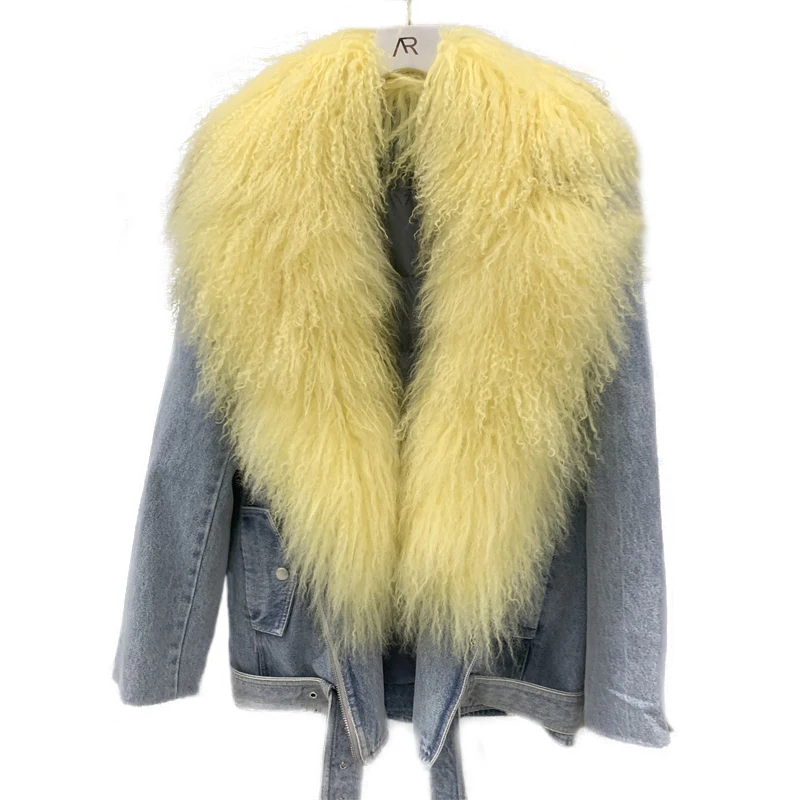 2019 зимний женский пуховик ультра светильник утиный пух Теплый Женский джинсовое