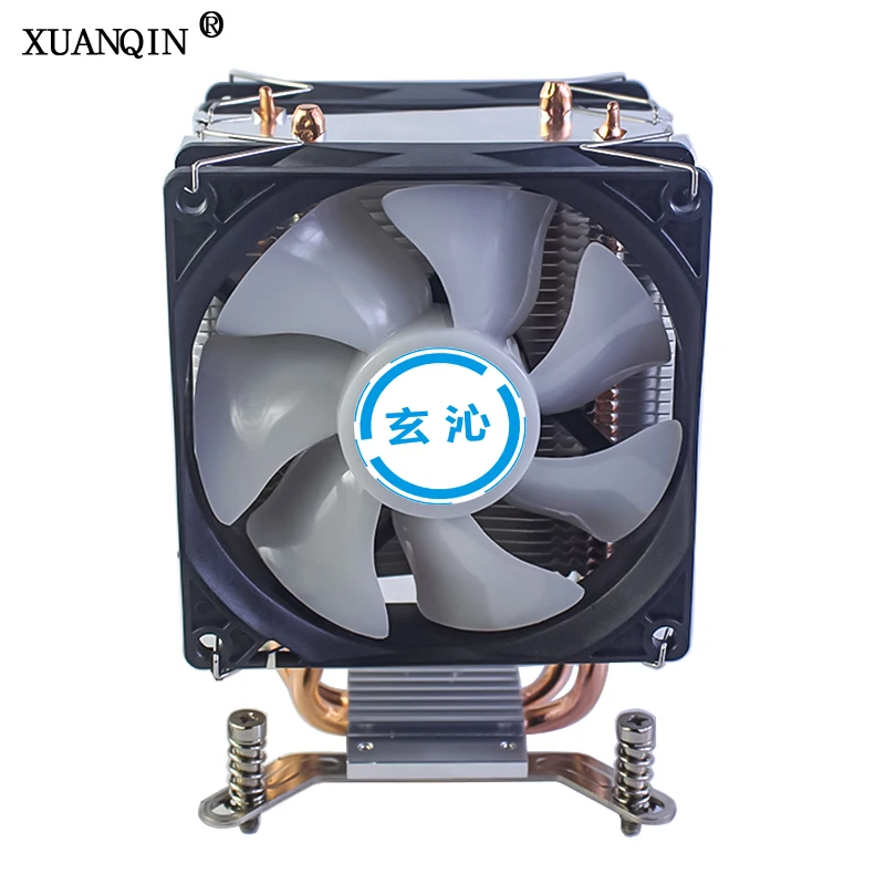 

Cooler PC Fan For Computer x99 Motherboard LGA 2011 V3 X79 Set Intel Heatsinks 2 Heat Pipe Copper With Thermal Pastes Cpu Cooler