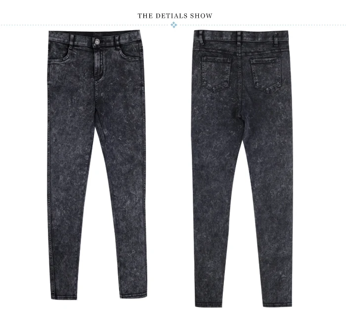 Женские облегающие джинсы LEIJIJEANS, классические высокоэластичные черные джинсы средней посадки со снежинками, модель 9259 большого размера