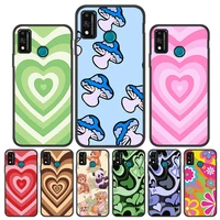 latte love coffee heart phone case for honor 10i 10 lite cases for huawei honor10 i x8 9x 10x lite 20 8x 50 9a 9 silicone covers