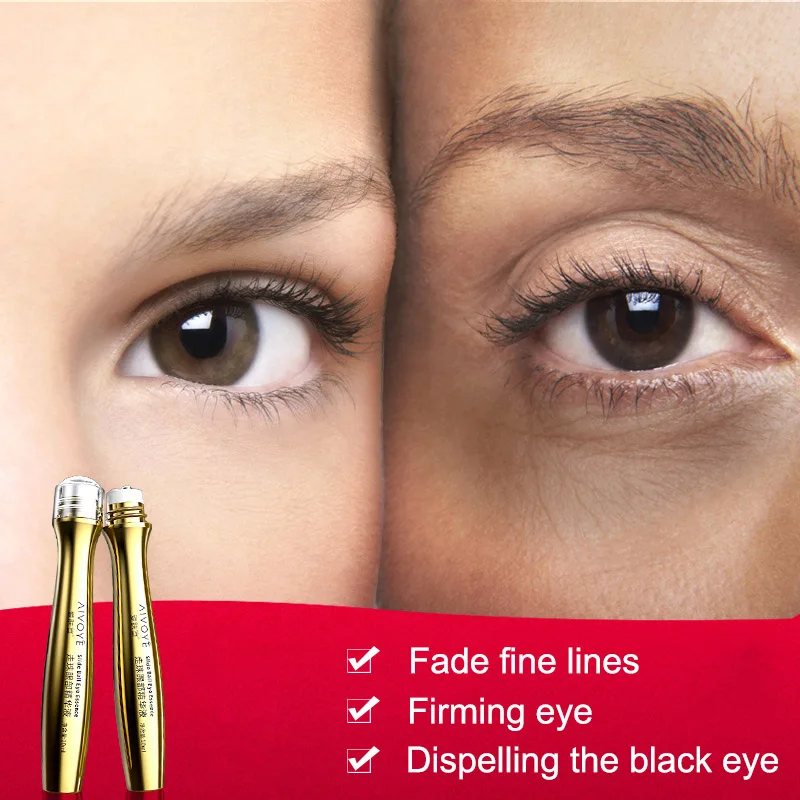 24K Золотой Коллаген против отечности темный круг морщин эссенция укрепляющий