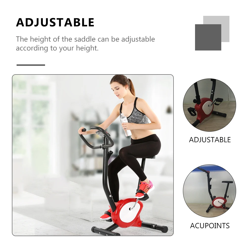 

1Pc Stationary Bike Gym Home Fine Indoor Workout Bicycle Device Exercise Bike Fitness Equipment