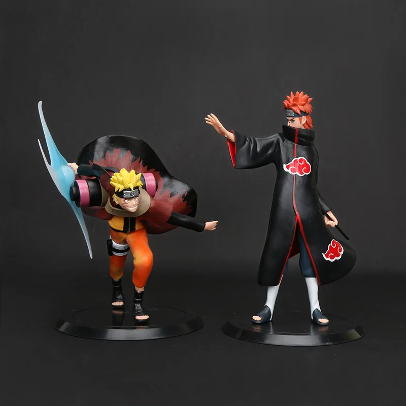 15 см 2 шт./компл. аниме «Наруто» Nara Shikamaru фигурка героя Хатаке Какаси из аниме Рисунок ПВХ Фигурки игрушки Детский подарок детские игрушки