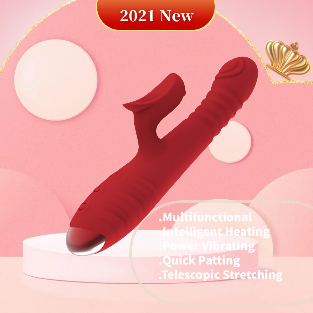 2021 Новинка Лидер продаж Женский Вибратор мягкой коже почувствовать член обогрев