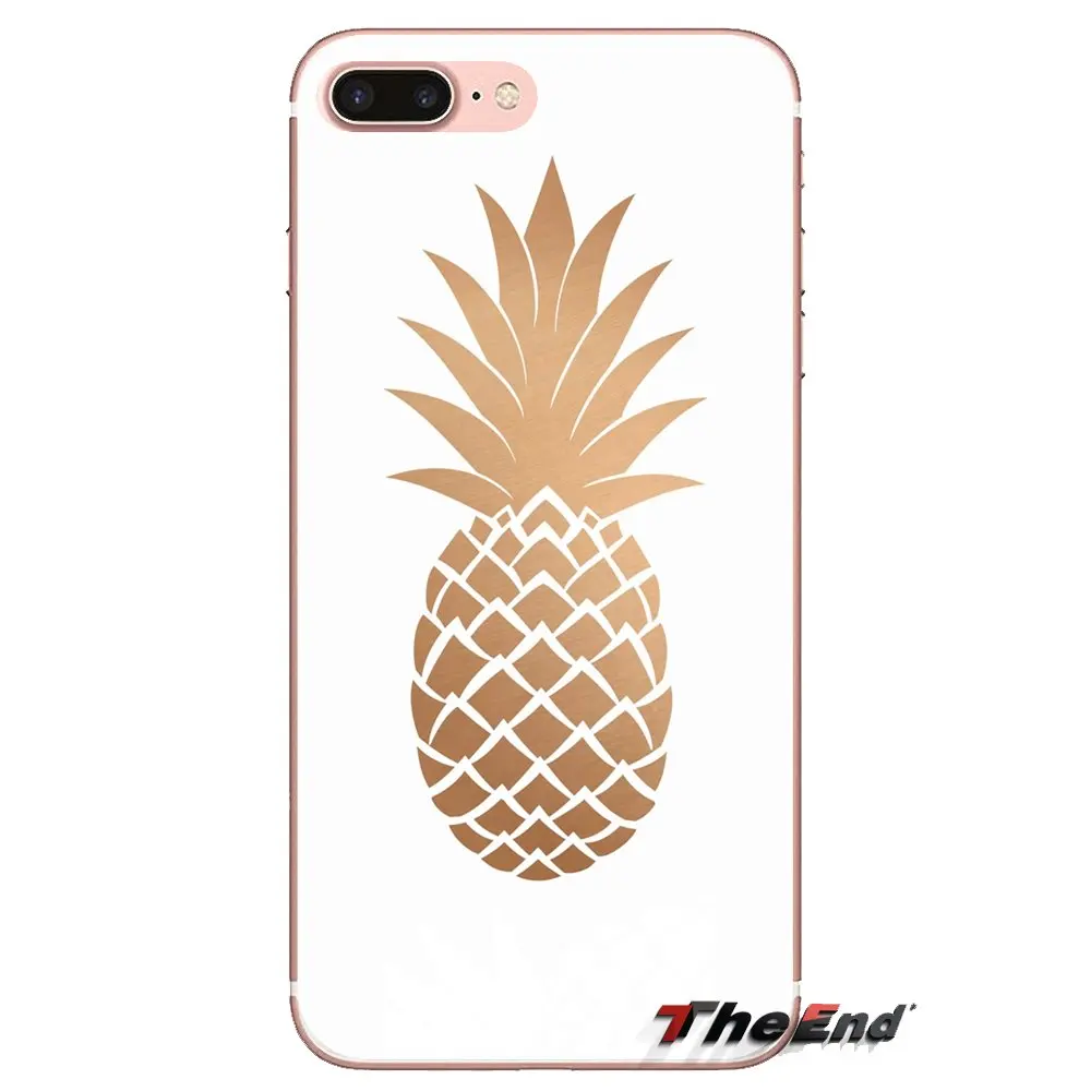 Pineapple Fruit For Samsung Galaxy S3 S4 S5 Mini S6 S7 Edge S8 S9 S10 Plus Note 3 4 5 8 9 Soft Transparent Cases Covers |