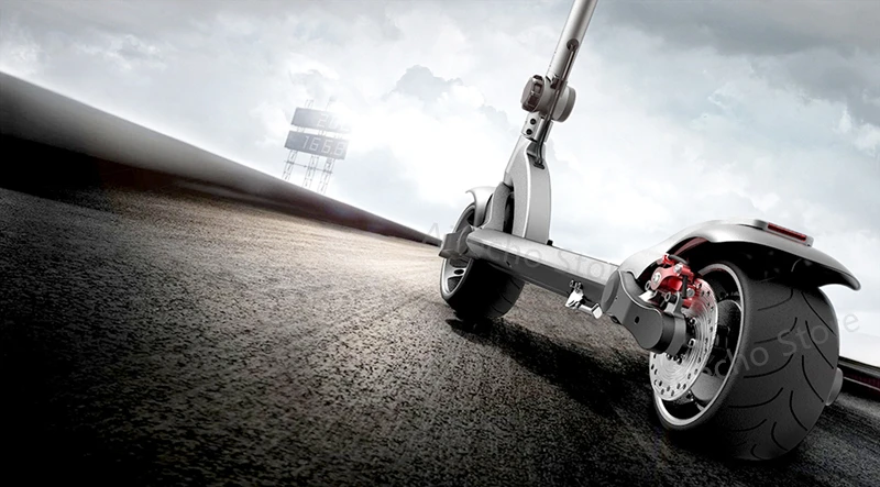 ЕС сток Mercane Widewheel широкое колесо KickScooter 48 в 500 Вт/1000 Вт Двойной Мотор Складной умный электрический скутер Ховерборд